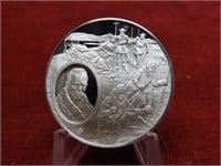 Franklin Mint Sterling silver medallion. Historic