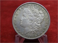 1878S-Morgan Silver dollar US coin.