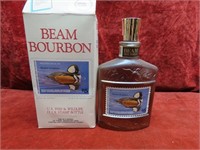 *Sealed Jim Beam Duck stamp decanter bottle.