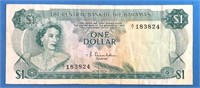 1974 Bahamas Banknote