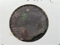 1838 Queen Victoria Coronation token with original
