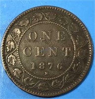1876H One Cent Canada