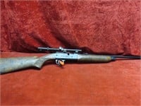 Daisy Model 840/841 pump BB gun. W/scope.