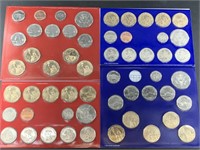Two US mint unc. Coin sets: P&D, 2008 and 2015, ov