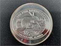 1986 A silver Fur Rondy medal