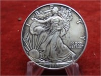 2017-1oz fine Silver American Eagle US Coin.
