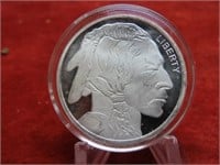 1oz. .999 Fine Silver Buffalo US coin.