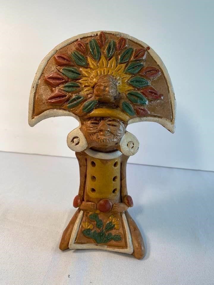 Mexico Handmade Pottery God