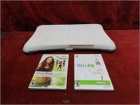 Wii Fit games & pad.
