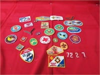 Vintage boy scouts items lot. Patches/ badges.