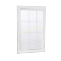 PROJECT SOURCE $35 Retail 58"x64" Mini Blinds,