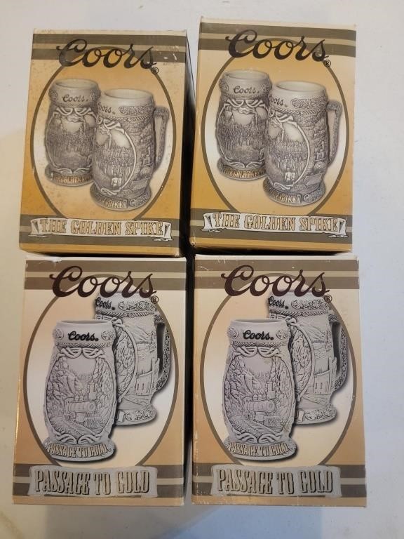 Coors Collector Steins