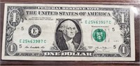 US One Dollar Bank Note Series 2013