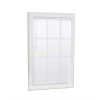 PROJECT SOURCE $35 Retail 59"x64" Mini Blinds,