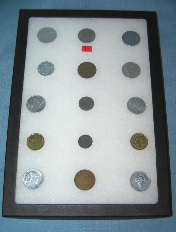 Group of world coins