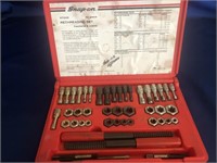 42 PIECE RETHREADING SET FRACTIONAL AND METRIC.
