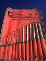SNAP-ON ROLL PIN PUNCH SET