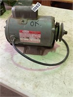 Dayton 1 hp  motor- untested, but turns freely
