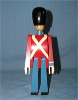 Vintage 1950s English soldier of the Royal King's