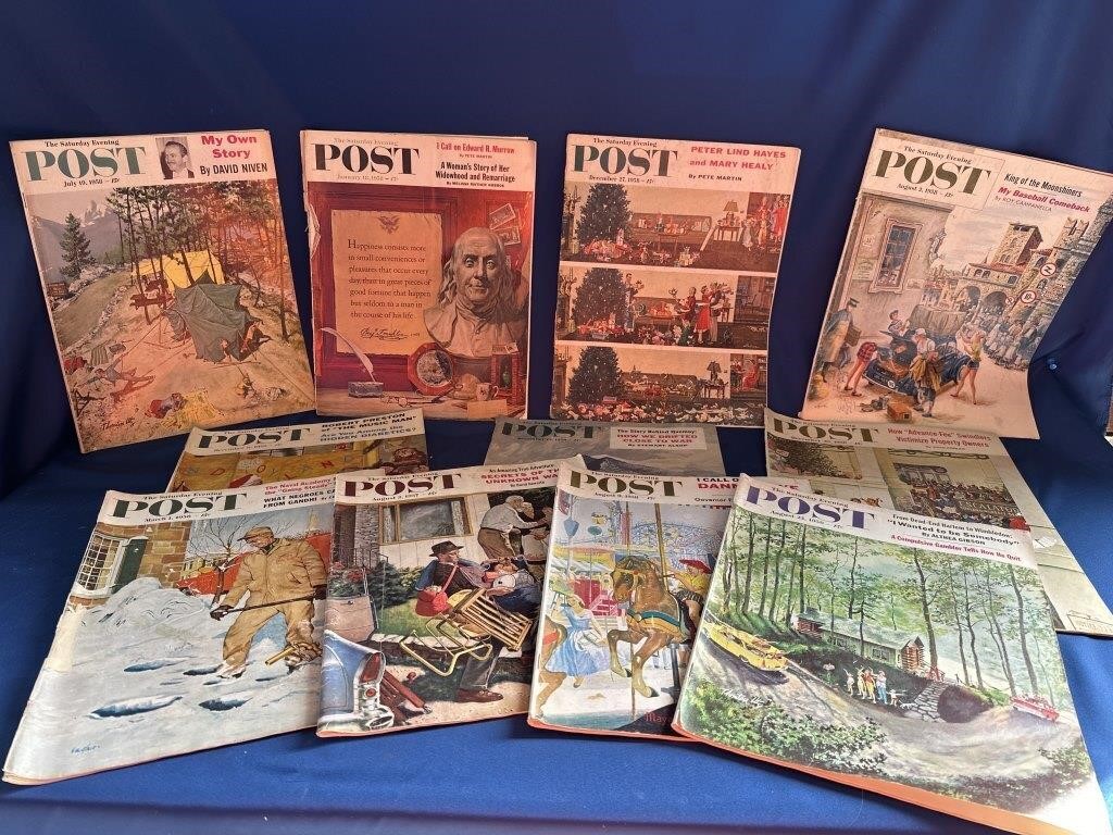 ALL THE VINTAGE POST MAGAZINES