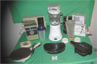 Large group of vintage appliences and accessories