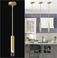 4 Light Modern Pendent Lights in Kitchen-GOLD