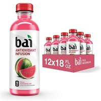 Bai Flavored Water, Kula Watermelon 12 Pack