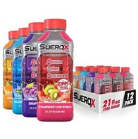 SueroX Zero Sugar Electrolyte Drink  12 Count