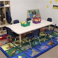 Rectangle Activity School and Classroom Table