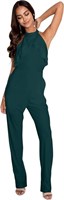 Cocktail Long Leg One Piece Jumpsuit-SMALL