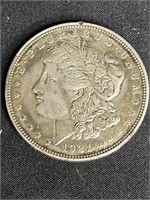 Morgan Silver Dollar $1 Coin 1921 coin