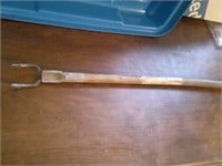 antique laundry fork