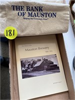 Mauston Brewery Book & Bank of Mauston Bag