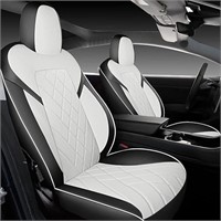Faux Leather Seat Cover Set for Tesla Model 3