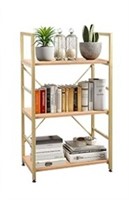 3 Tier Wood Book Shel-GOLD