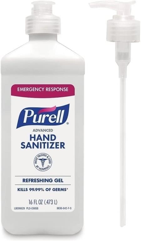 Purell Advanced Instant Hand Sanitizer, 12/Pack