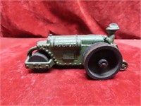 Antique cast iron Hubley Hercules roller toy.