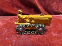 Antique Cast iron Kilgore? Tractor toy.