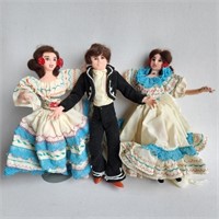 Hand Made Soft Dolls -Spanish Dancers 3