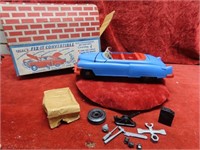 Vintage Ideal Fix -It Convertible Toy car w/Box