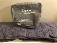 Syrinx Cooling 15lbs Weighted Blanket Grey 60"x80"