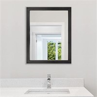 NIB Phore Rectangular Wall Mirror Black Bathroom m