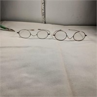 Antique Glasses, 2 pairs