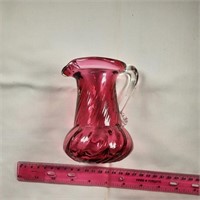 Cranberry pitcher