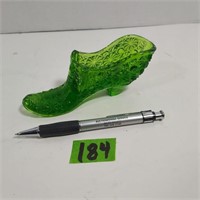 Uranium Glass Slipper/Shoe