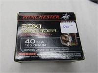 20 Rounds 40 s&w Hollow Points - NO SHIPPING