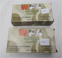 100 Rounds WPA 9mm Ammo - NO SHIPPING