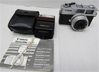 Canon Canonet 28 Camera W/Canon Speedlite 24T