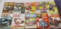 (10) 1960's Car Hot Rod Magazine's