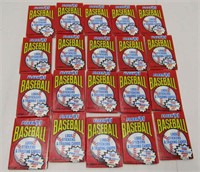 20 Sealed 1991 Fleer Baseball Wax Packs